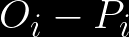 O_{i}-P_{i}